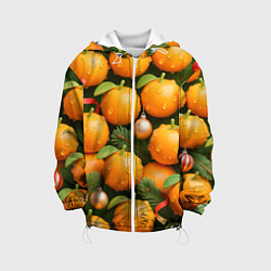 Детская куртка Мандариновое настроение