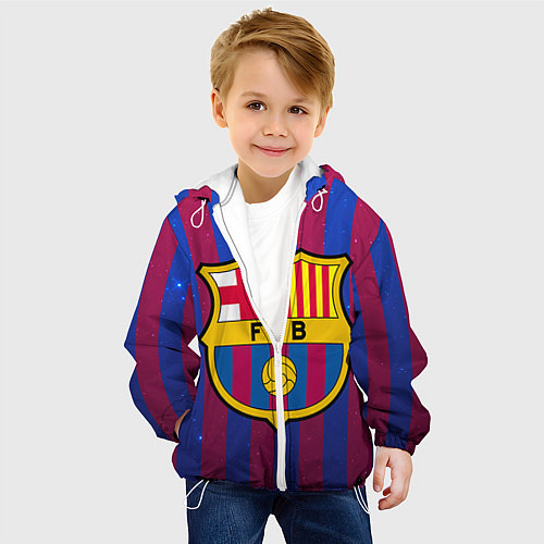 Детская куртка Barcelona / 3D-Белый – фото 4