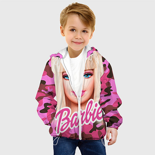 Детская куртка Барби / 3D-Белый – фото 4