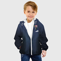 Куртка с капюшоном детская Жених, цвет: 3D-белый — фото 2