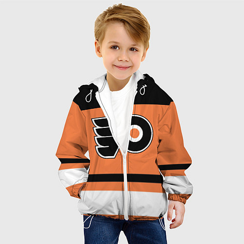 Детская куртка Philadelphia Flyers / 3D-Белый – фото 4