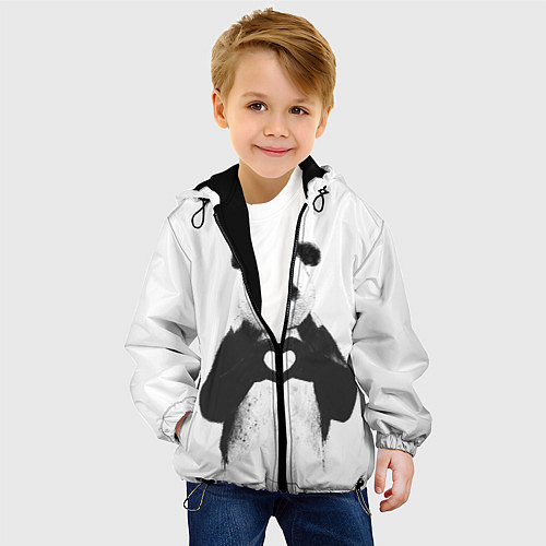 Детская куртка Panda Love / 3D-Черный – фото 4