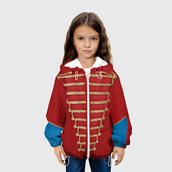 Куртка с капюшоном детская Пиджак Майкла Джексона, цвет: 3D-белый — фото 2