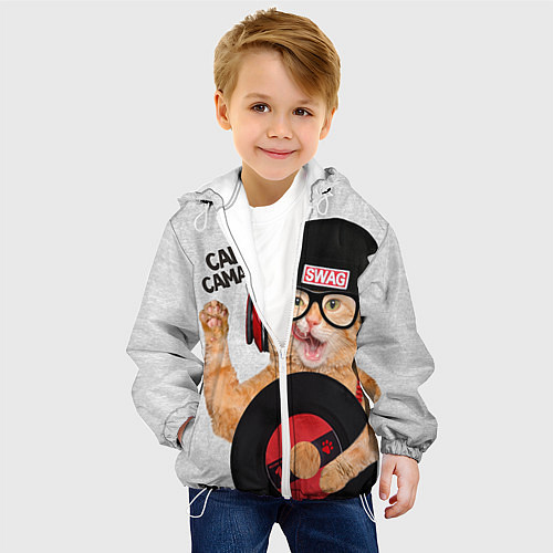 Детская куртка Самая Самая / 3D-Белый – фото 4