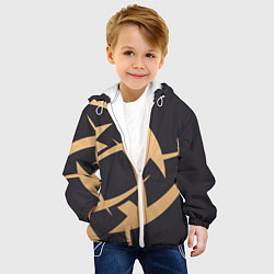 Куртка с капюшоном детская Ninjas in Pyjamas, цвет: 3D-белый — фото 2