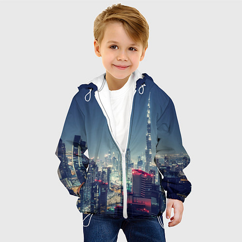 Детская куртка Дубай / 3D-Белый – фото 4