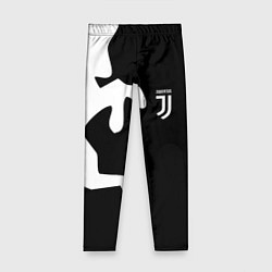 Леггинсы для девочки FC Juventus Bull, цвет: 3D-принт