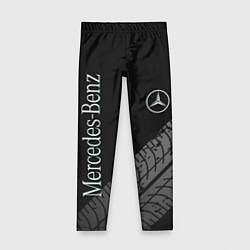 Леггинсы для девочки Mercedes AMG: Street Style, цвет: 3D-принт