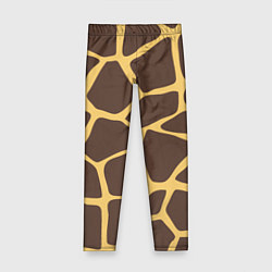 Леггинсы для девочки Окрас жирафа, цвет: 3D-принт