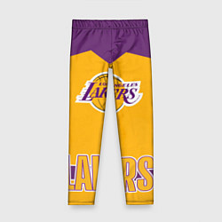 Леггинсы для девочки Los Angeles Lakers, цвет: 3D-принт