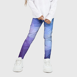 Леггинсы для девочки КОСМОС, цвет: 3D-принт — фото 2