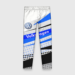Леггинсы для девочки Volkswagen, цвет: 3D-принт