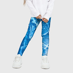 Леггинсы для девочки Ледяной, цвет: 3D-принт — фото 2