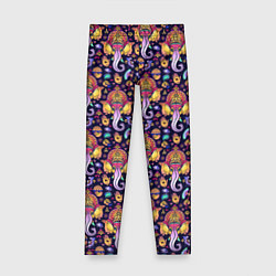 Леггинсы для девочки Слон Ганеша Ganesha, цвет: 3D-принт