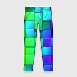 Леггинсы для девочки Color geometrics pattern Vanguard, цвет: 3D-принт