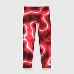 Леггинсы для девочки Огненный камуфляж, цвет: 3D-принт