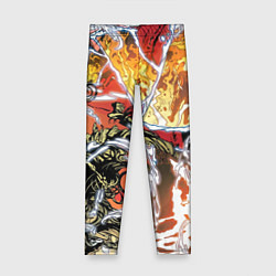 Детские легинсы Граффити - комикс