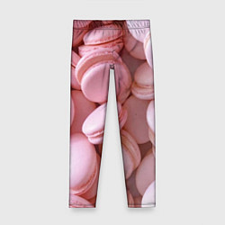 Леггинсы для девочки Красные и розовые кексы, цвет: 3D-принт