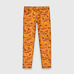 Детские легинсы Halloween Pumpkin Pattern