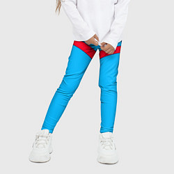 Леггинсы для девочки Спортик из 90х FIRM, цвет: 3D-принт — фото 2
