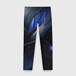 Детские легинсы Blue black background