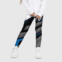 Леггинсы для девочки БМВ - спортивная униформа, цвет: 3D-принт — фото 2