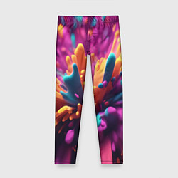 Детские легинсы Яркий всплеск