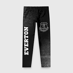 Леггинсы для девочки Everton sport на темном фоне вертикально, цвет: 3D-принт