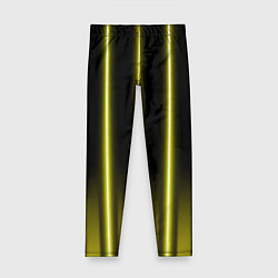Детские легинсы Neon yellow