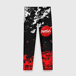 Детские легинсы Nasa краски