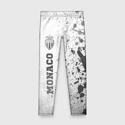 Леггинсы для девочки Monaco - white gradient по-вертикали, цвет: 3D-принт