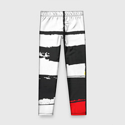 Леггинсы для девочки В стиле пита мондриана, цвет: 3D-принт