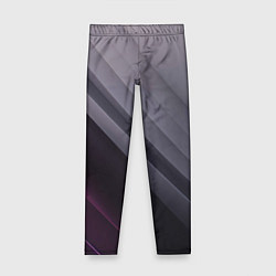 Леггинсы для девочки Color black grey, цвет: 3D-принт
