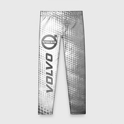 Леггинсы для девочки Volvo - white gradient по-вертикали, цвет: 3D-принт
