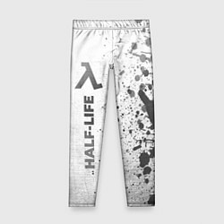 Леггинсы для девочки Half-Life - white gradient по-вертикали, цвет: 3D-принт