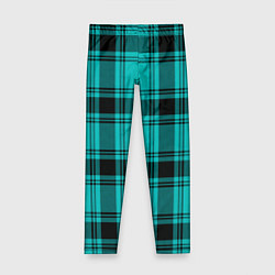 Леггинсы для девочки Checkered blue, цвет: 3D-принт