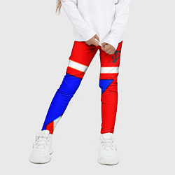 Леггинсы для девочки Doom star geometry, цвет: 3D-принт — фото 2