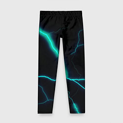 Леггинсы для девочки Dark blue, цвет: 3D-принт