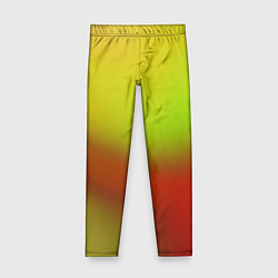 Леггинсы для девочки Color multicolored gradient, цвет: 3D-принт