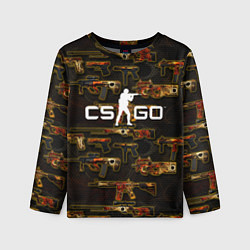 Лонгслив детский Counter-Strike Global Offensive, цвет: 3D-принт