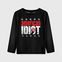 Лонгслив детский Green Day: American idiot, цвет: 3D-принт