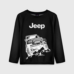 Лонгслив детский Jeep, цвет: 3D-принт