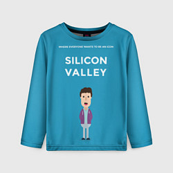 Детский лонгслив Silicon Valley