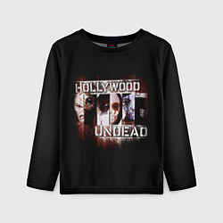 Лонгслив детский Hollywood Undead: Guys, цвет: 3D-принт