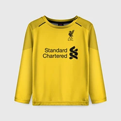 Детский лонгслив Liverpool: Alisson GK Home 18-19