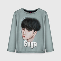 Лонгслив детский BTS Suga, цвет: 3D-принт