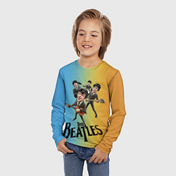 Лонгслив детский The Beatles - world legend, цвет: 3D-принт — фото 2