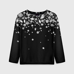 Детский лонгслив Бриллиантовый дождь