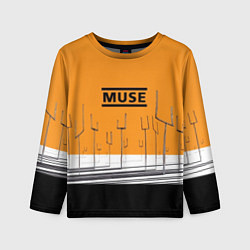 Лонгслив детский Muse: Orange Mood, цвет: 3D-принт