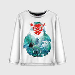 Лонгслив детский Princess Mononoke, цвет: 3D-принт